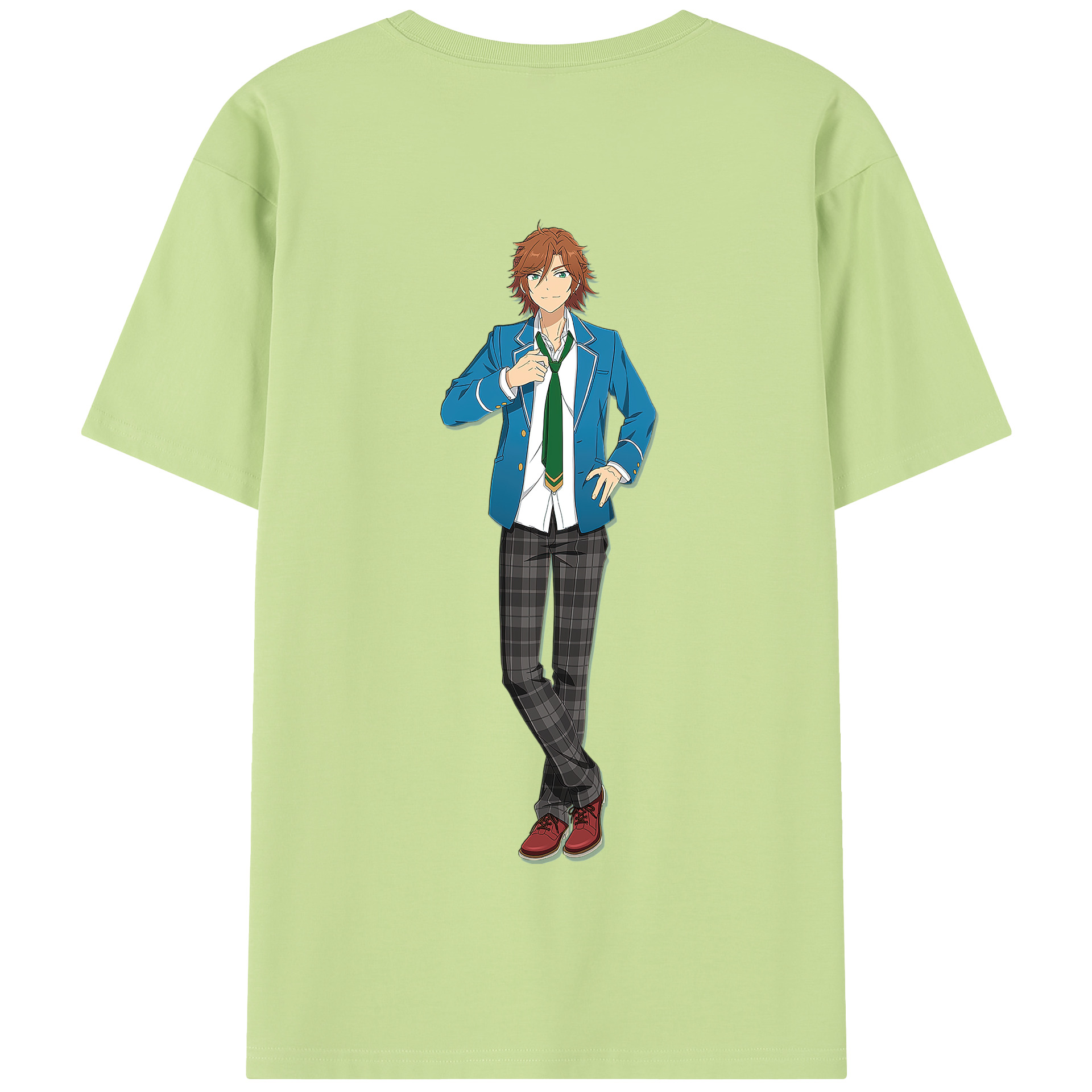 （画像用） あんさんぶるスターズ! Ensemble Stars 綿100％半袖Tシャツ（背面プリント）